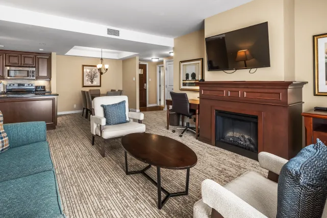 Sun Peaks Grand Two Bedroom Residences Living Room