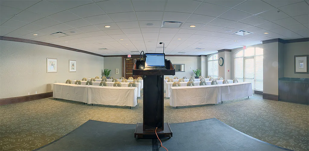 Hotel conference room