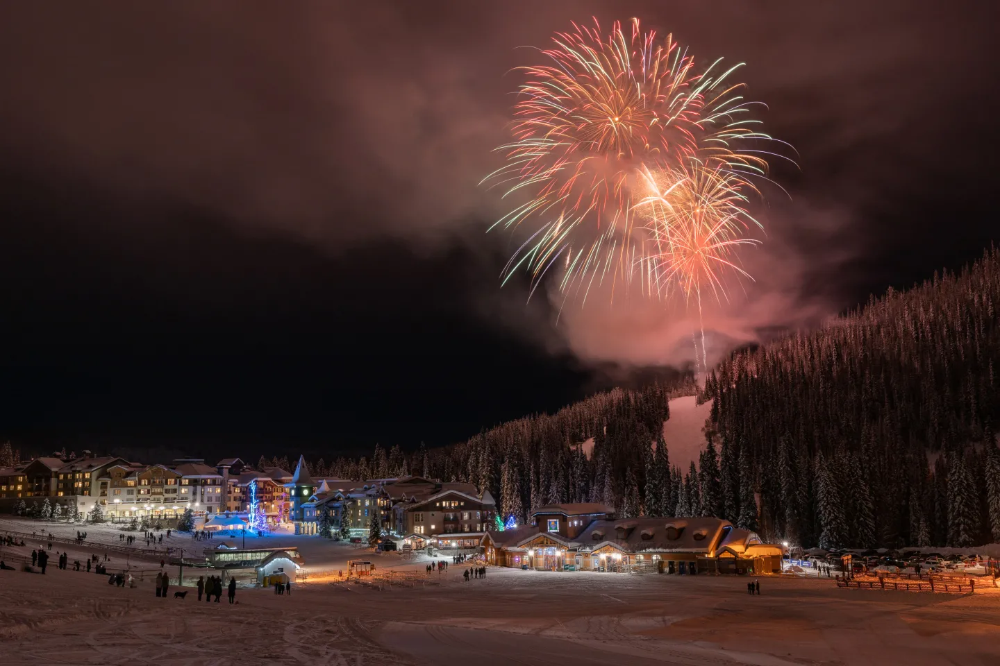 Fireworks on Mt.Morrisey